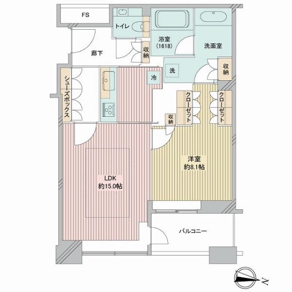 グランフロント大阪オーナーズタワーの間取図