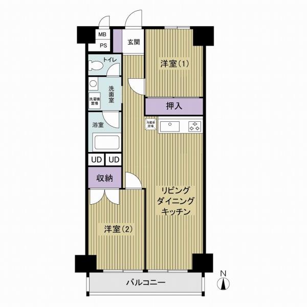 秀和第３東陽町レジデンスの間取図
