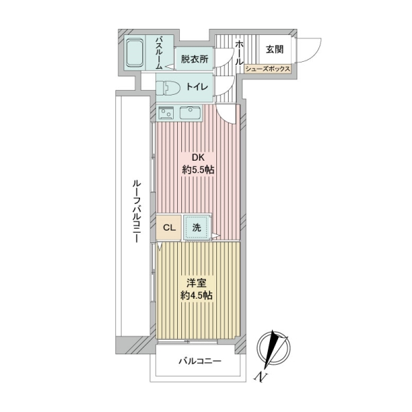 スターハイツ高円寺の間取図