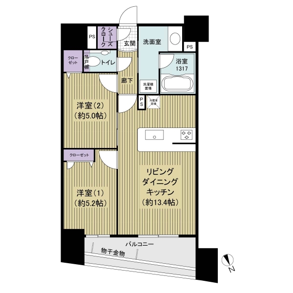 アクロス天神センタープラザの間取図