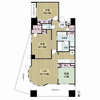 アリスト上本町クラッシィの間取図
