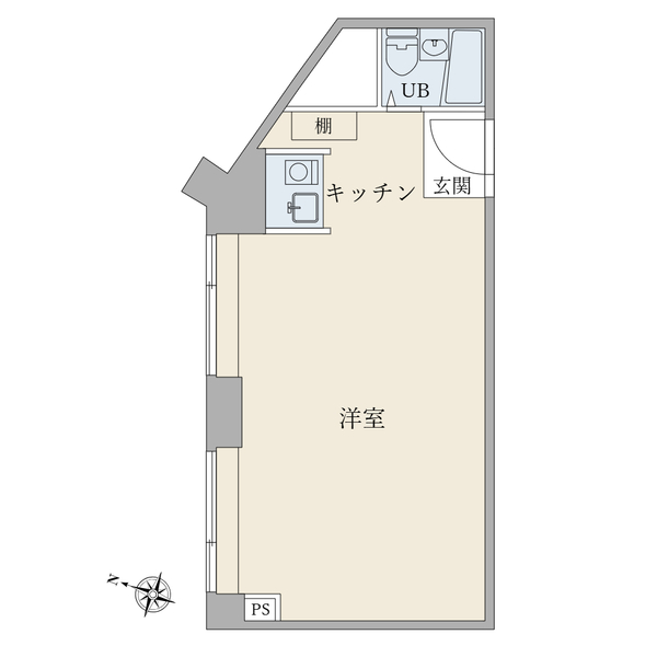 ニュー・ステイト・メナーの間取図
