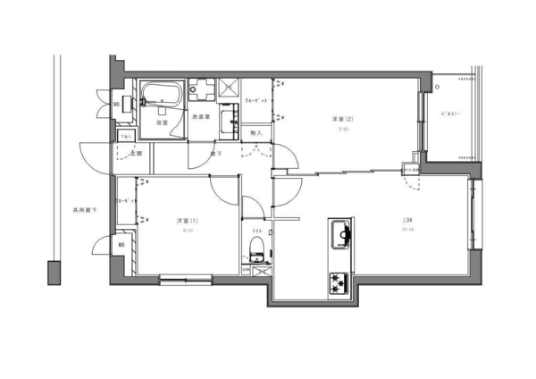 東建ニューハイツ成増の間取図