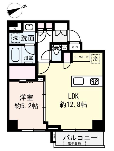 エクセルシオール新宿の間取図