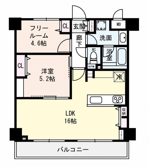 ローレル春日野道の間取図