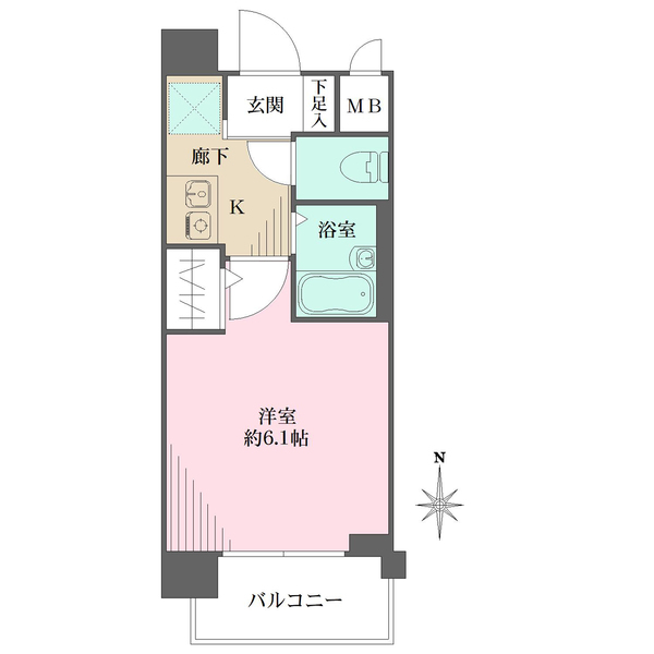 プレサンス京都四条烏丸の間取図