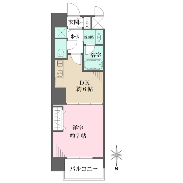 エスライズ西本町IIの間取図