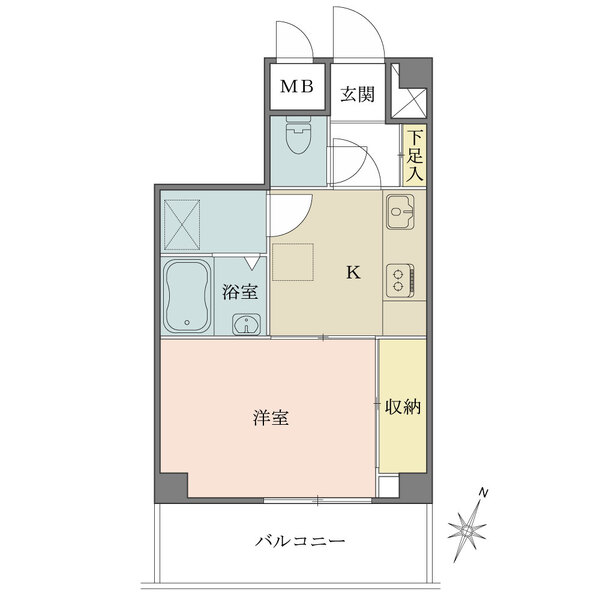 ライオンズマンション御堂本町の間取図