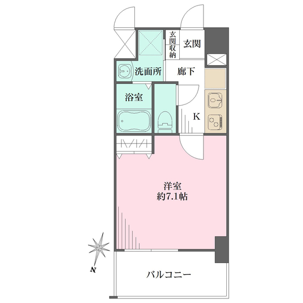 JPレジデンス大阪城東3の間取図