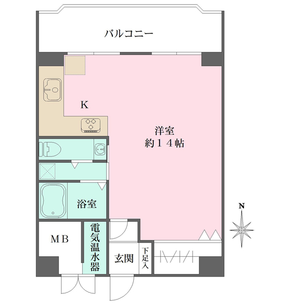 シャトー西宮の間取図