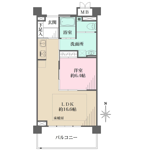 ザ・レジデンス芦屋スイートの間取図