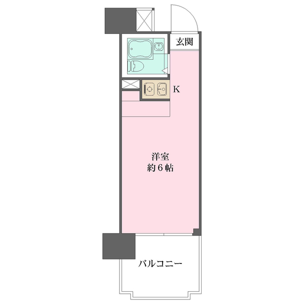 ネオダイキョー三宮の間取図