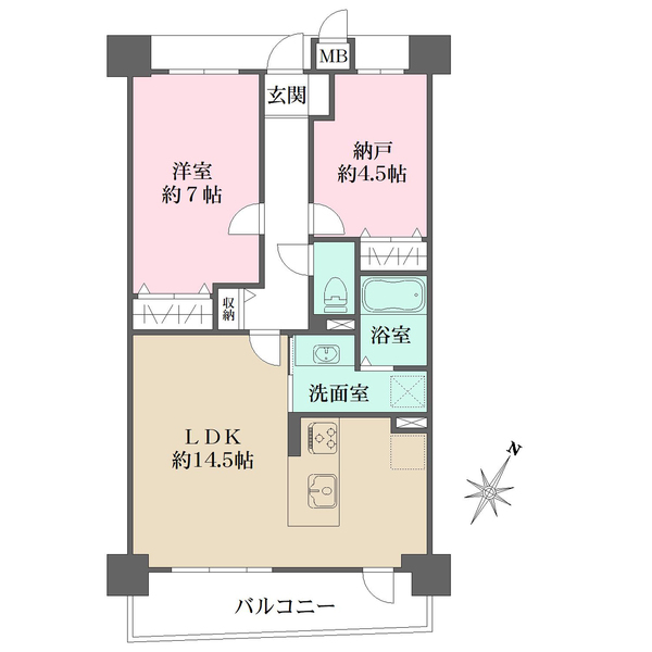 ローレル・トアスクエアの間取図