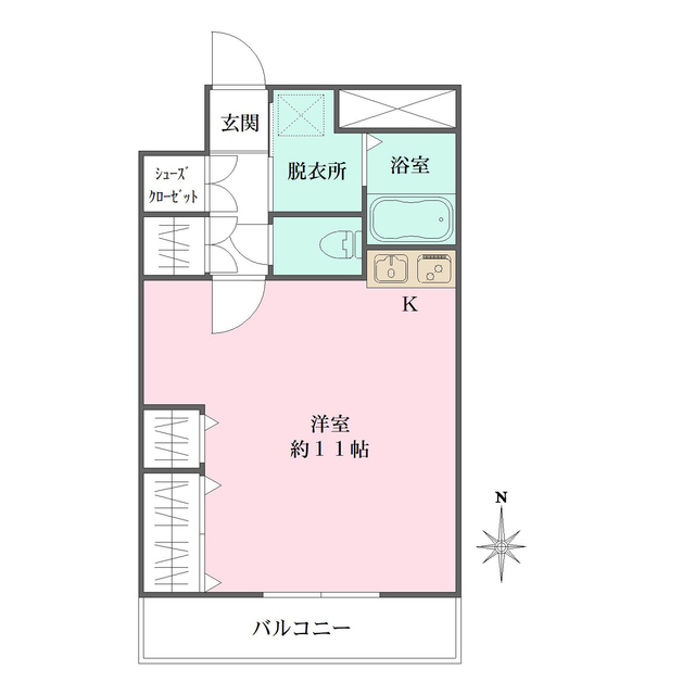 さくらそうの間取図