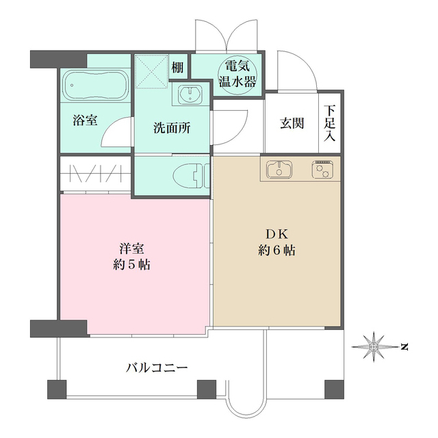 チェリービュウ芦屋川の間取図