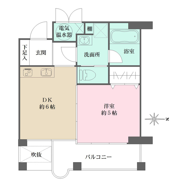 チェリービュウ芦屋川の間取図