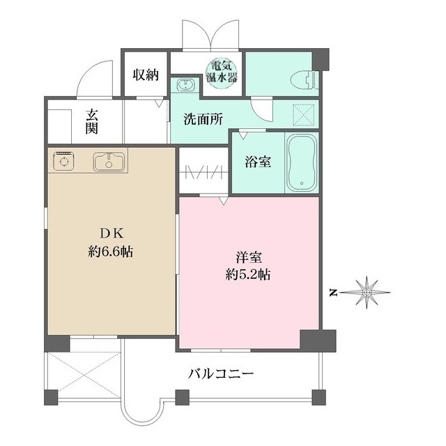 チェリービュウ芦屋川の間取図