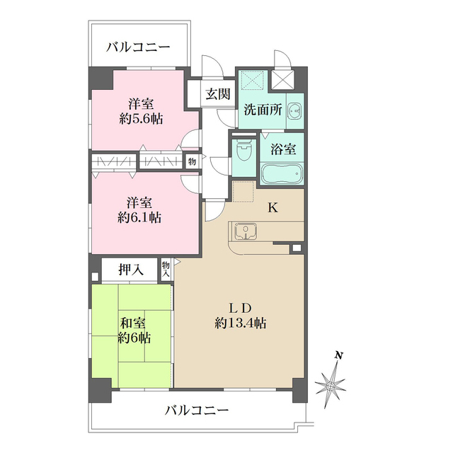 リフレ２１の間取図