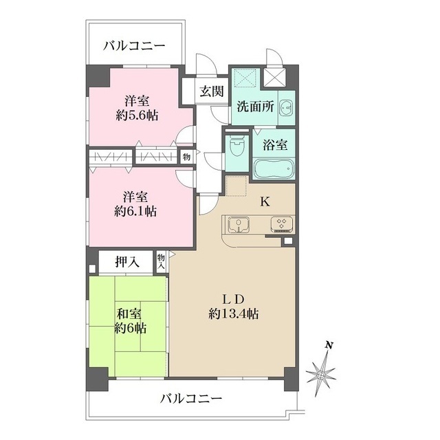 リフレ２１の間取図