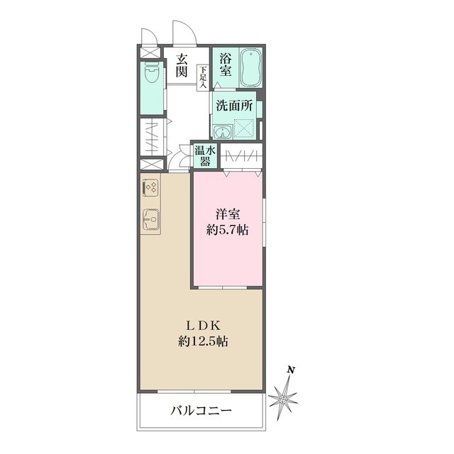 ＡＲＵＫＡＳの間取図