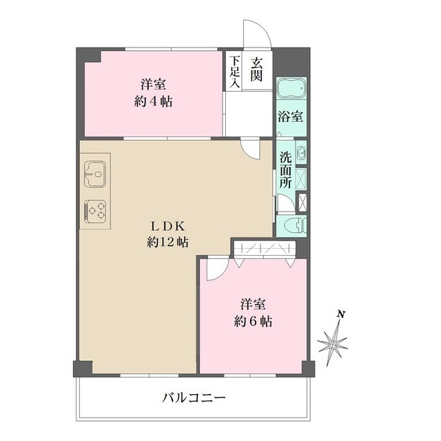 サンライフつちやの間取図