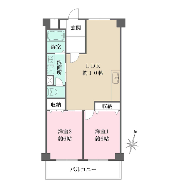 サンライフつちやの間取図