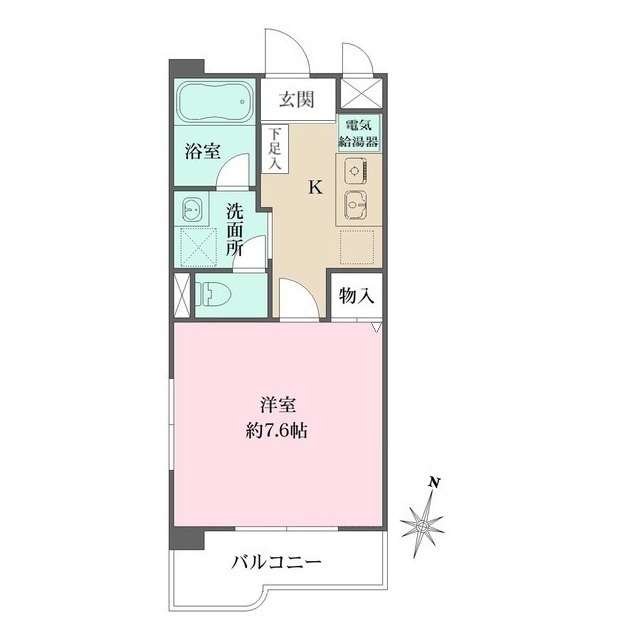 シャンブル仁左衛門の間取図