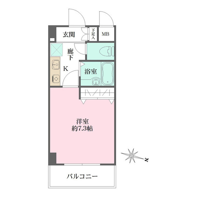 アルシュ住吉の間取図