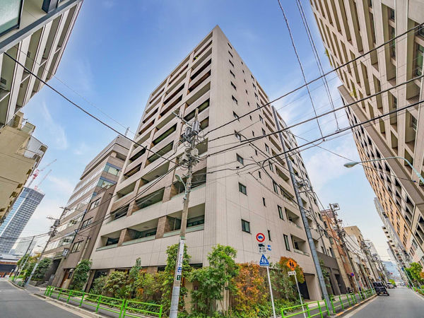 イニシア築地レジデンスの外観