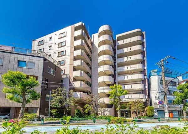 ライオンズヴィアーレ荏原中延の外観