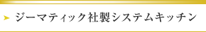 ジーマティック社製システムキッチン