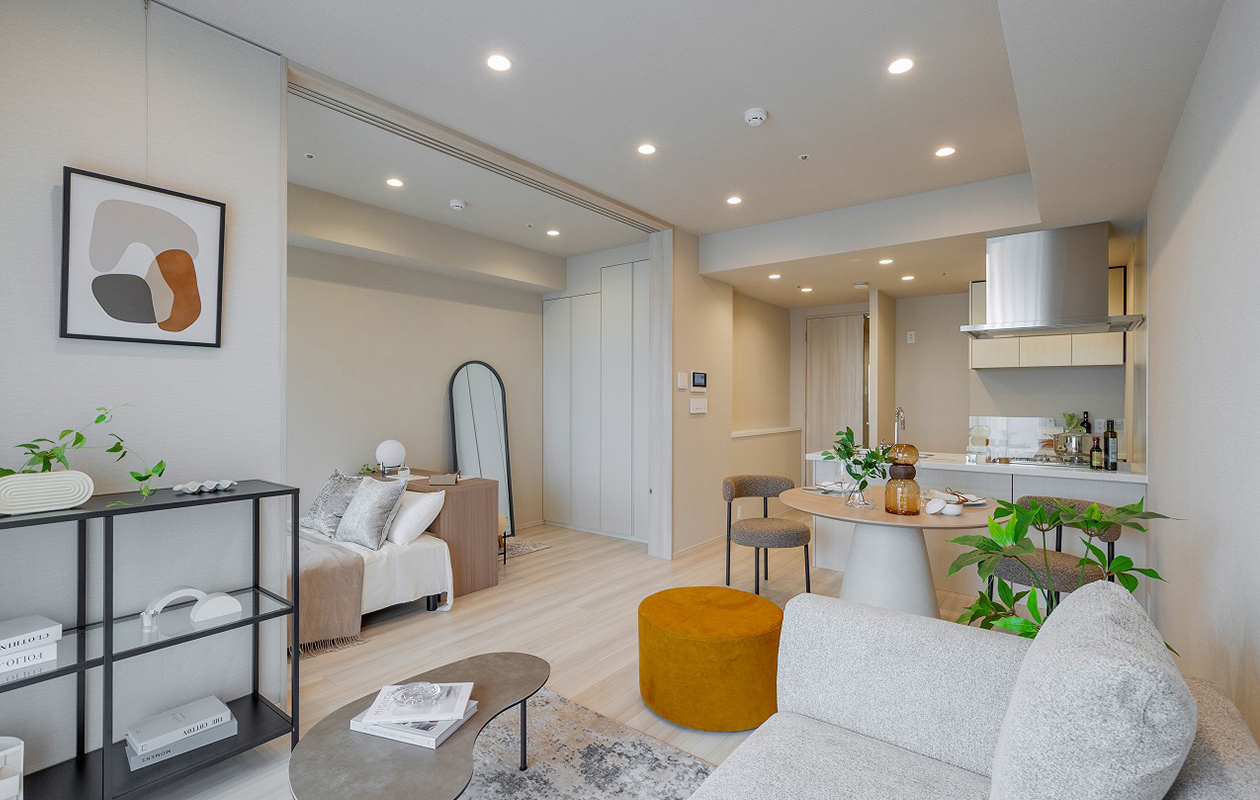 Living Dining Kitchen