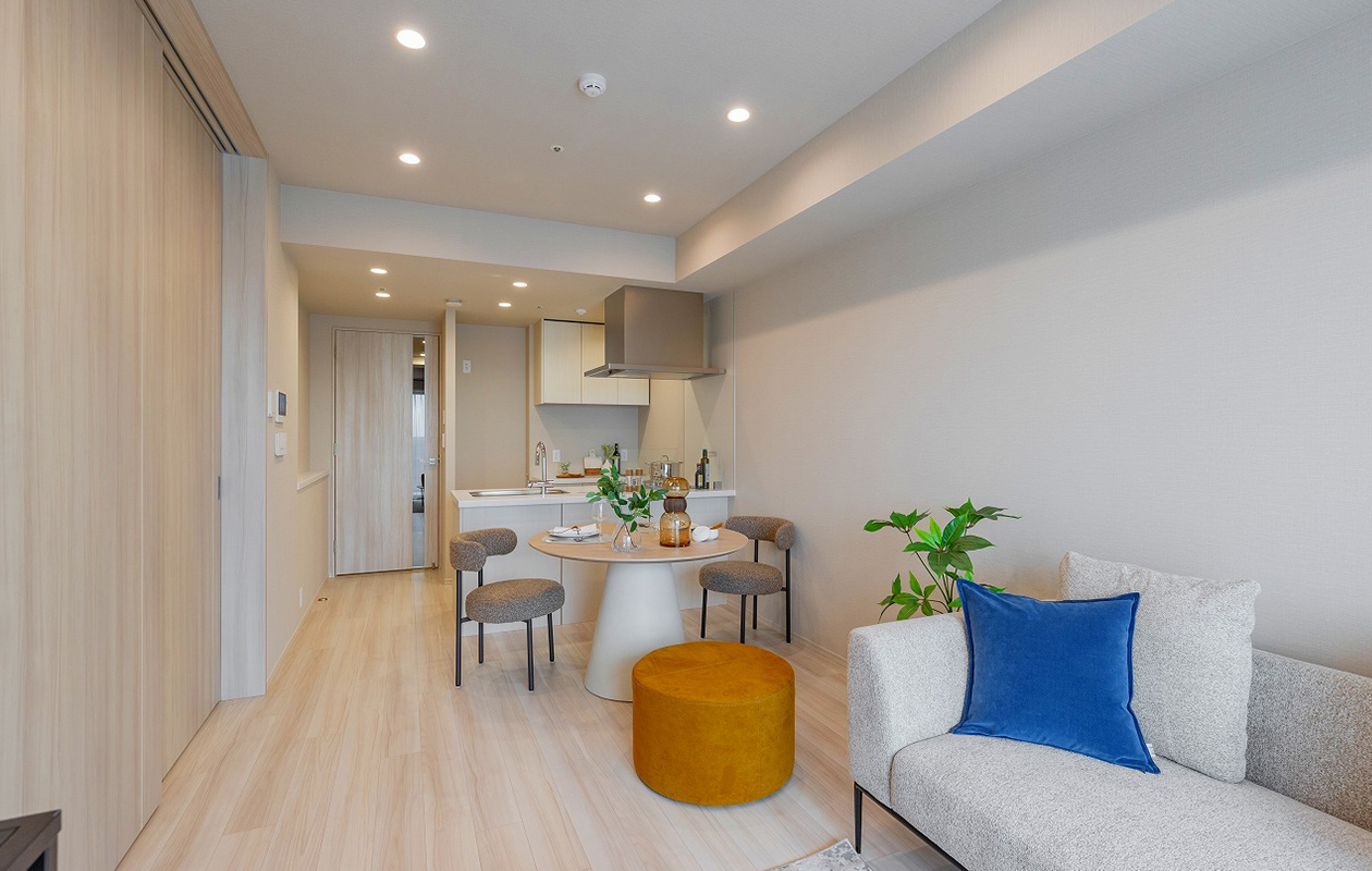 Living Dining Kitchen