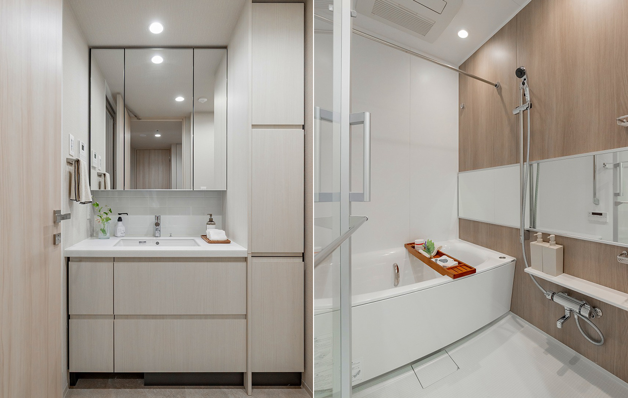 Powder room & Bathroom