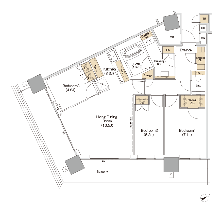 間取図
