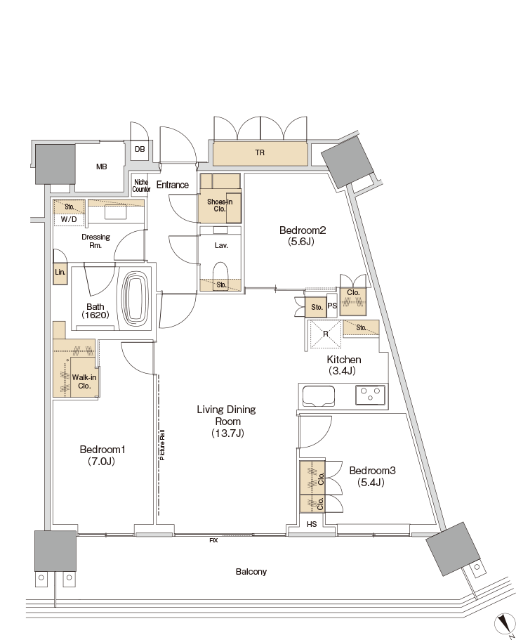 間取図