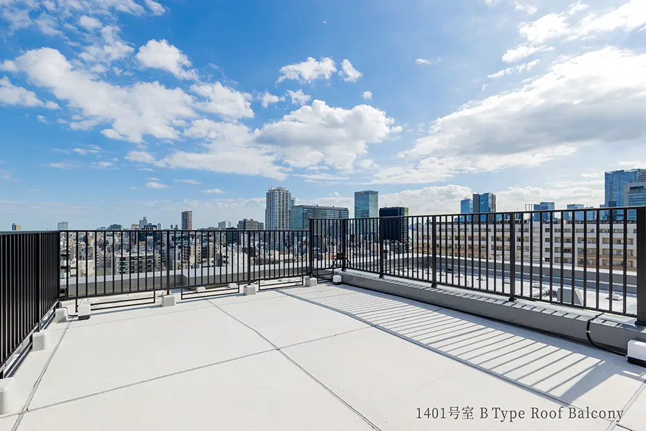 B Type Roof Balcony