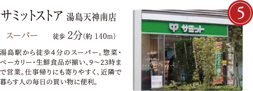 サミットストア湯島天神南店