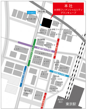 住宅運営部アクセスマップ画像