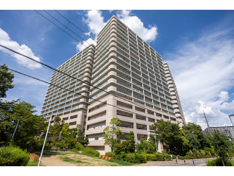 リバーガーデン千里中央　あかり絵のみち